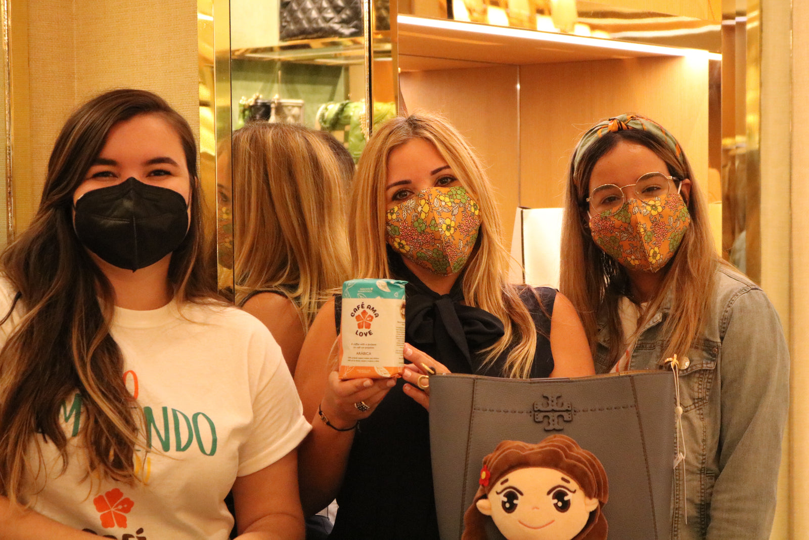 Tory Burch welcomes Café Ama and our SEEDS Biz!