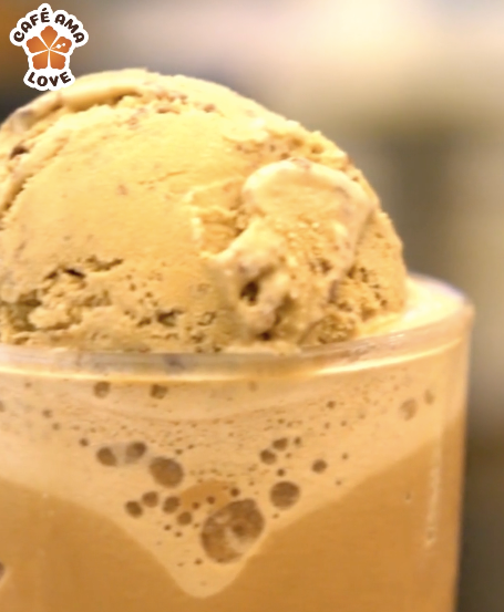 Give a Café Ama twist to this amazing ice cream recipe by Elise Bauer!