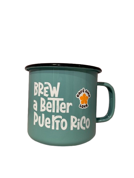 Metal Mug - Brew a Better Puerto Rico